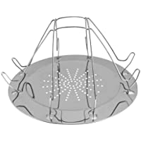 4 rebanadas de Acero Inoxidable Plegable Camping Tostadora para Acampar al Aire Libre Cocina de Gas para la Estufa de…